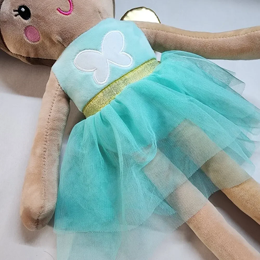 Your Zone Ballerina Tan Fairy Plush Doll 21